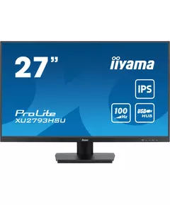 Купить ЖК-монитор Iiyama ProLite XU2793HSU-B6 27" IPS LED 1ms 16:9 HDMI M/M матовая 250cd 178гр/178гр 1920x1080 100Hz DP FHD USB 3.8кг черный, изображение 2 в интернет-магазине Irkshop.ru