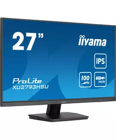 Купить ЖК-монитор Iiyama ProLite XU2793HSU-B6 27" IPS LED 1ms 16:9 HDMI M/M матовая 250cd 178гр/178гр 1920x1080 100Hz DP FHD USB 3.8кг черный в интернет-магазине Irkshop.ru