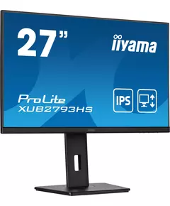 Купить ЖК-монитор Iiyama ProLite XUB2793HS-B6 27" IPS LED 16:9 HDMI M/M матовая HAS Piv 250cd 178гр/178гр 1920x1080 100Hz DP FHD 5.4кг черный в интернет-магазине Irkshop.ru