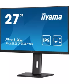 Купить ЖК-монитор Iiyama ProLite XUB2793HS-B6 27" IPS LED 16:9 HDMI M/M матовая HAS Piv 250cd 178гр/178гр 1920x1080 100Hz DP FHD 5.4кг черный, изображение 2 в интернет-магазине Irkshop.ru