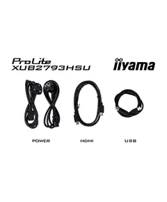 Купить ЖК-монитор Iiyama ProLite XUB2793HSU-B6 27" IPS LED 1ms 16:9 HDMI M/M матовая HAS Piv 250cd 178гр/178гр 1920x1080 100Hz DP FHD USB 5.4кг черный, изображение 13 в интернет-магазине Irkshop.ru