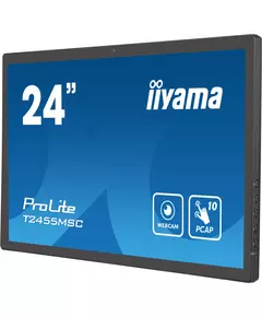 Купить ЖК-монитор Iiyama ProLite T2455MSC-B1 23.8" IPS LED 16:9 HDMI M/M глянцевая 1000:1 400cd 178гр/178гр 1920x1080 60Hz DP FHD USB Touch 4.4кг черный, изображение 4 в интернет-магазине Irkshop.ru