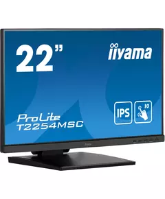 Купить ЖК-монитор Iiyama ProLite T2254MSC-B1AG 21.5" IPS LED 16:9 HDMI M/M глянцевая HAS 250cd 178гр/178гр 1920x1080 60Hz DP FHD USB Touch 4.9кг черный, изображение 4 в интернет-магазине Irkshop.ru