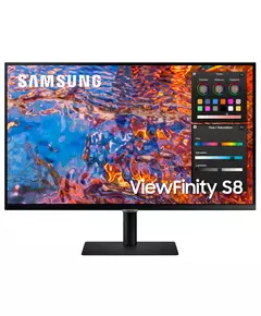 Купить ЖК-монитор Samsung S32B800PXI 32" IPS LED 5ms 16:9 HDMI полуматовая HAS Piv 350cd 178гр/178гр 3840x2160 60Hz DP 4K USB 5.2кг черный [LS32B800PXIXCI], изображение 2 в интернет-магазине Irkshop.ru