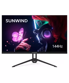 Купить ЖК-монитор SunWind SUN-M27BA108 27" IPS 16:9 HDMI матовая 280cd 178гр/178гр 2560x1440 144Hz G-Sync DP FHD 4.2кг черный в интернет-магазине Irkshop.ru