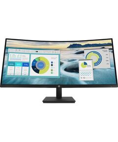 Купить ЖК-монитор HP P34hc G4 34" VA 21:9 HDMI матовая HAS 250cd 178гр/178гр 3440x1440 100Hz DP 2K USB 10.51кг черный [21Y56AA] в интернет-магазине Irkshop.ru