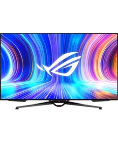 Купить ЖК-монитор Asus ROG Swift PG48UQ 47.53" OLED LED 16:9 HDMI M/M матовая HAS 450cd 178гр/178гр 3840x2160 138Hz G-Sync DP SPDIF 4K USB 16.2кг черный [90LM0840-B01970] в интернет-магазине Irkshop.ru