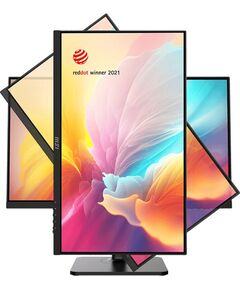 Купить ЖК-монитор MSI Modern MD2412P 23.8" IPS LED 1ms 16:9 HDMI M/M матовая HAS Piv 300cd 178гр/178гр 1920x1080 100Hz FreeSync FHD USB 4.65кг черный [9S6-3PA59H-095], изображение 3 в интернет-магазине Irkshop.ru