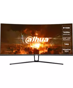 Купить ЖК-монитор Dahua DHI-LM34-E330C 34" VA LED 21:9 HDMI матовая 3000:1 350cd 178гр/178гр 3440x1440 165Hz VGA DP Quad 2K (1440p) 7.24кг черный в интернет-магазине Irkshop.ru