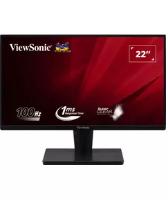 Купить ЖК-монитор Viewsonic VA2215-H 21.5" VA LED 16:9 HDMI матовая 250cd 178гр/178гр 1920x1080 100Hz FreeSync VGA FHD 2.4кг черный [VS18811] в интернет-магазине Irkshop.ru