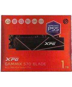 Купить SSD-накопитель AData 1Tb XPG Gammix S70 Blade PCIe 4.0 x4 M.2 2280 [AGAMMIXS70B-1T-CS], изображение 5 в интернет-магазине Irkshop.ru