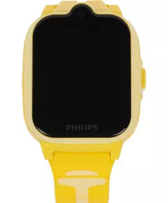 Купить Смарт-часы PHILIPS Kids W6610 1.69" IPS корпус желтый, ремень желтый [CTW6610YL/00], изображение 2 в интернет-магазине Irkshop.ru