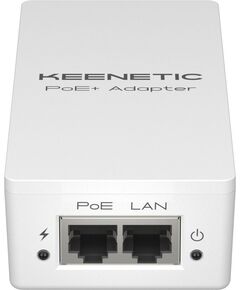 Купить Инжектор PoE+ Keenetic KN-4510 10/100/1000BASE-T 30Вт 100-240В(АС), изображение 2 в интернет-магазине Irkshop.ru