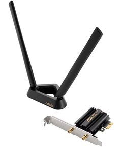 Купить Сетевой адаптер Wi-Fi + Bluetooth Asus PCE-AXE59BT PCI Express x1 2 антенны в интернет-магазине Irkshop.ru