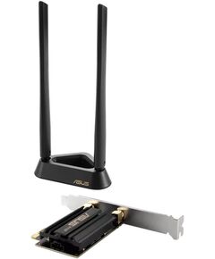 Купить Сетевой адаптер Wi-Fi + Bluetooth Asus PCE-AXE59BT PCI Express x1 2 антенны, изображение 4 в интернет-магазине Irkshop.ru