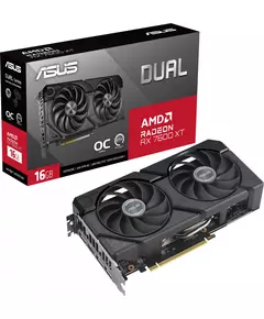 Купить Видеокарта Asus Radeon RX 7600XT 16Gb PCI-E 4.0 128bit GDDR6 2493/18000 HDMIx1 DPx3 HDCP RTL [DUAL-RX7600XT-O16G], изображение 6 в интернет-магазине Irkshop.ru