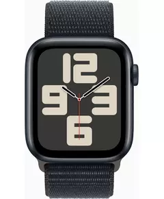 Купить Смарт-часы Apple Watch SE 2023 A2723 44мм OLED корпус темная ночь Sport Loop ремень темная ночь размер браслет 145-220мм [MREA3ZP/A], изображение 2 в интернет-магазине Irkshop.ru