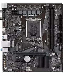 Купить Материнская плата GigaByte H610M H V2 LGA1700 Intel H610 2xDDR5 mATX AC97 8ch(7.1) GbLAN+VGA+HDMI, изображение 2 в интернет-магазине Irkshop.ru