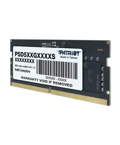 Купить Память Patriot Signature 16Gb DDR5 5600MHz PC5-44800 CL46 SO-DIMM 262-pin 1.1В single rank RTL [PSD516G560081S], изображение 3 в интернет-магазине Irkshop.ru