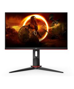 Купить ЖК-монитор AOC Gaming 24G2ZU 23.8" IPS LED 0.5ms 16:9 HDMI M/M матовая HAS 350cd 170гр/160гр 1920x1080 240Hz FreeSync Premium DP FHD USB 5.03кг черный/красный в интернет-магазине Irkshop.ru