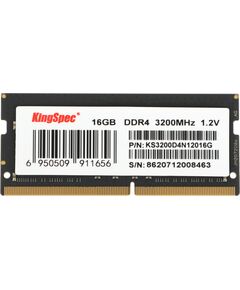 Купить Модуль памяти KingSpec 16Gb DDR4 3200MHz PC4-25600 CL22 SO-DIMM 260-pin 1.2В single rank RTL [KS3200D4N12016G] в интернет-магазине Irkshop.ru