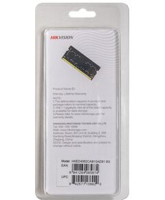 Купить Модуль памяти Hikvision 8Gb DDR4 3200MHz PC4-25600 CL22 SO-DIMM 260-pin 1.2В RTL [HKED4082CAB1G4ZB1/8G], изображение 4 в интернет-магазине Irkshop.ru