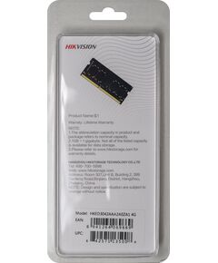 Купить Модуль памяти Hikvision 4Gb DDR3L 1600MHz PC3-12800 CL11 SO-DIMM 204-pin 1.35В RTL [HKED3042AAA2A0ZA1/4G], изображение 2 в интернет-магазине Irkshop.ru