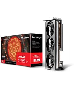 Купить Видеокарта Sapphire Radeon RX 7800XT 16Gb PCI-E 4.0 256bit GDDR6 2254/19500 HDMIx2 DPx2 HDCP RTL (NITRO+ RX 7800 XT GAMING OC) [11330-01-20G], изображение 6 в интернет-магазине Irkshop.ru