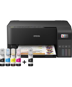 Купить МФУ струйный Epson EcoTank L3550 A4 WiFi черный [C11CK59405] в интернет-магазине Irkshop.ru