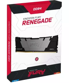 Купить Оперативная память Kingston 16GB Fury Renegade Black Gaming DDR4 4000MHz PC4-32000 CL19 DIMM 288-pin 1.35В dual rank с радиатором RTL [KF440C19RB12/16], изображение 3 в интернет-магазине Irkshop.ru