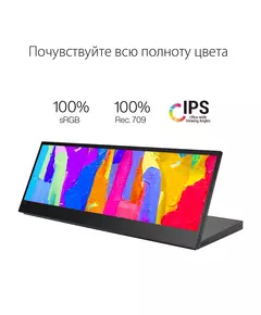 Купить ЖК-монитор Asus ProArt PA147CDV 14" IPS LED 32:9 HDMI M/M матовая 400cd 178гр/178гр 1920x550 60Hz WH USB Touch 0.95кг черный [90LM0720-B01170], изображение 4 в интернет-магазине Irkshop.ru