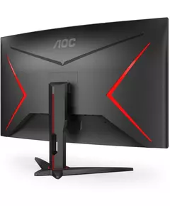 Купить ЖК-монитор AOC C32G2ZE 31.5" VA LED 1ms 16:9 HDMI матовая 300cd 178гр/178гр 1920x1080 240Hz DP FHD 6.98кг черный/красный, изображение 4 в интернет-магазине Irkshop.ru