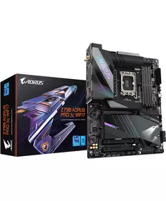 Купить Материнская плата GigaByte Z790 AORUS PRO X WIFI7 LGA1700 Intel Z790 4xDDR5 ATX AC97 8ch(7.1) 5Gigabit RAID+HDMI+DP в интернет-магазине Irkshop.ru