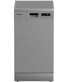 Купить Посудомоечная машина Hotpoint HFS 1C57 S серебристый, узкая, инвертер в интернет-магазине Irkshop.ru