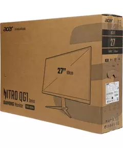 Купить ЖК-монитор Acer Nitro QG271Ebii 27" IPS LED 1ms 16:9 HDMI матовая 250cd 178гр/178гр 1920x1080 100Hz FreeSync VGA FHD 5.1кг черный [UM.HQ1EE.E01], изображение 14 в интернет-магазине Irkshop.ru