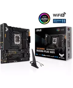 Купить Материнская плата Asus TUF GAMING B660M-PLUS WIFI LGA1700 Intel B660 4xDDR5 mATX AC97 8ch(7.1) 2.5Gg RAID+HDMI+DP, изображение 7 в интернет-магазине Irkshop.ru