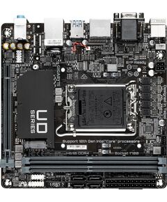 Купить Материнская плата GigaByte H610I DDR4 LGA1700 Intel H610 2xDDR4 mini-ITX AC97 8ch(7.1) GbLAN+VGA+HDMI+DP в интернет-магазине Irkshop.ru