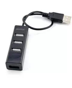 Купить Разветвитель USB 2.0  BPH-1906 4порт. черный в интернет-магазине Irkshop.ru