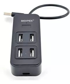 Купить Разветвитель USB 2.0  BPH-1901T 4порт. черный в интернет-магазине Irkshop.ru