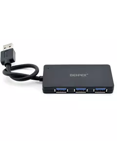 Купить Разветвитель USB 3.0  BPH-3013 4порт. черный, изображение 2 в интернет-магазине Irkshop.ru