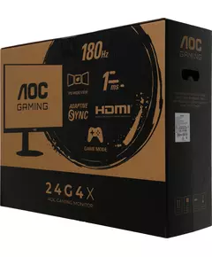 Купить ЖК-монитор AOC Gaming 24G4X/01 23.8" IPS LED 16:9 HDMI M/M матовая HAS Piv 1300:1 300cd 170гр/160гр 1920x1080 180Hz DP FHD черный, изображение 23 в интернет-магазине Irkshop.ru