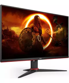 Купить ЖК-монитор AOC 24G2SPAE 23.8" IPS LED 1ms 16:9 HDMI M/M матовая 250cd 178гр/178гр 1920x1080 165Hz FreeSync Premium VGA DP FHD 3.75кг черный/красный, изображение 2 в интернет-магазине Irkshop.ru