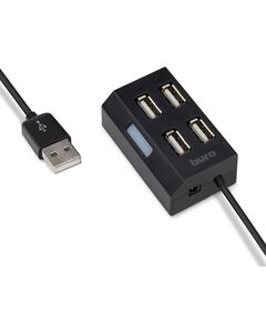 Купить Разветвитель USB 2.0 BURO BU-HUB4-U2.0, изображение 2 в интернет-магазине Irkshop.ru