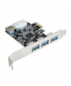 Купить Контроллер Exegate EXE-367 PCI-E x1 v2.0, 3*USB3.0 ext. + 1*USB3.0 int., разъем доп.питания, VIA Labs Chipset VL805 [EX283720RUS], изображение 2 в интернет-магазине Irkshop.ru