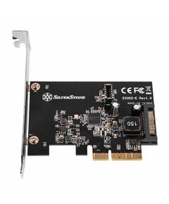 Купить Контроллер SilverStone SST-ECU02-E PCI Express card USB 3.2 Gen 2 internal 20 pin Key-A connector [G56ECU02E000010] в интернет-магазине Irkshop.ru