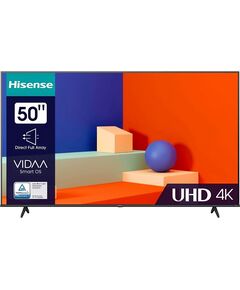 Купить ЖК-телевизор Hisense Телевизор LED 50" 4K Ultra HD 60Hz DVB-T DVB-T2 DVB-C DVB-S DVB-S2 USB WiFi Smart TV черный [50A6K], изображение 2 в интернет-магазине Irkshop.ru