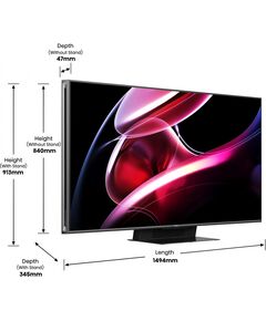 Купить ЖК-телевизор Hisense 65UXKQ 65"  темно-серый 4K Ultra HD 120Hz DVB-T DVB-T2 DVB-C DVB-S DVB-S2 USB WiFi Smart TV, изображение 11 в интернет-магазине Irkshop.ru