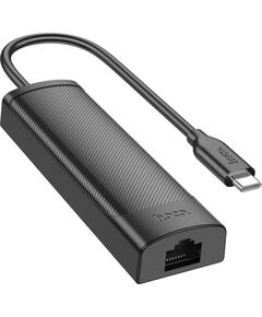 Купить Разветвитель USB-C Hoco HB42 Type-C 3порт. черный, изображение 2 в интернет-магазине Irkshop.ru