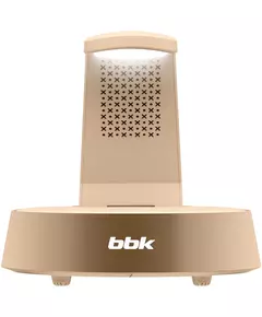 Купить Колонка портативная BBK BTA1110 золотистый 10W 2.0 BT, изображение 3 в интернет-магазине Irkshop.ru