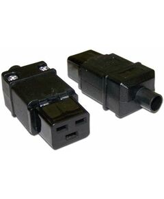 Купить Вилка Lanmaster LAN-IEC-320-C19 IEC 60320 C19 16A 250V black в интернет-магазине Irkshop.ru